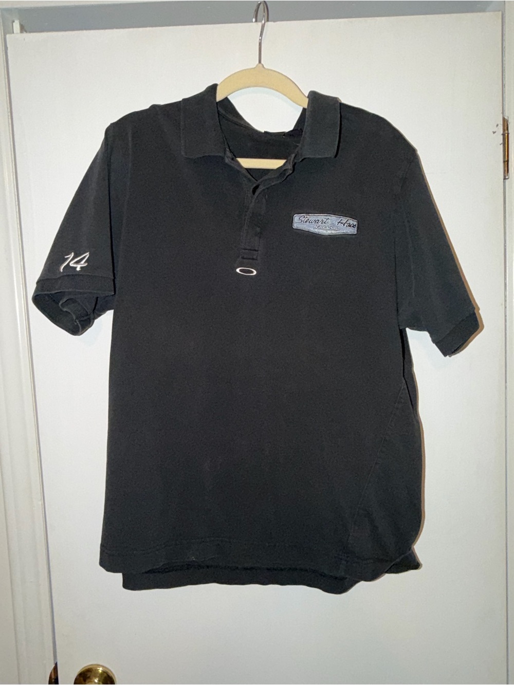 Oakley Black Short-Sleeve Polo Shirt - Casual Men's Polo